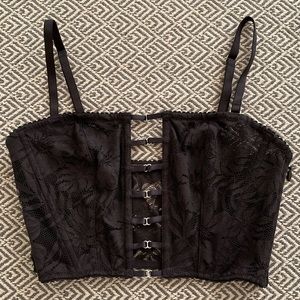 Victoria’s Secret Size XS Unlined Strapless Corset Top New